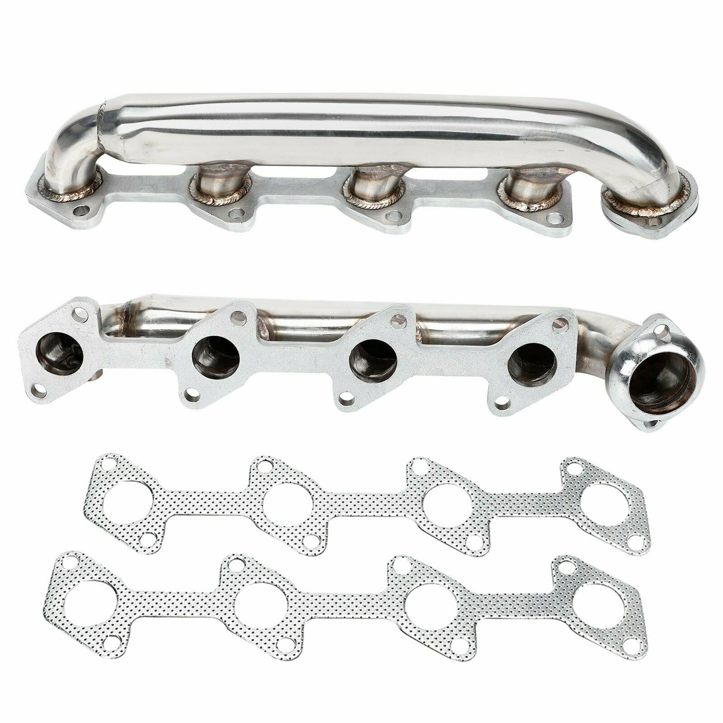 Exhaust Manifold Header For 03-07 Ford Powerstroke F250 F350 6.0  Ban The Sale Of Amazon&Temu