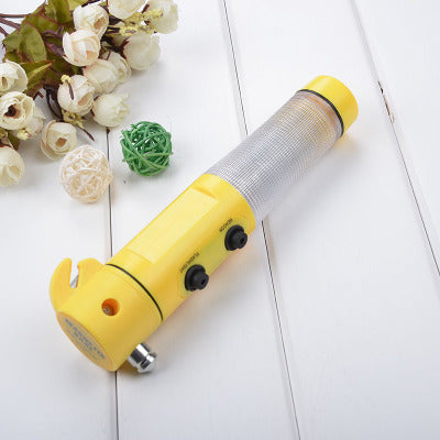 Car safety hammer with LED torch