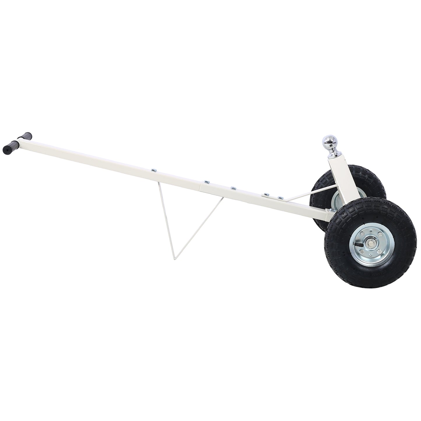 Trailer Dolly With Pneumatic Tires   600 Lb. Maximum Capacity Gray Color