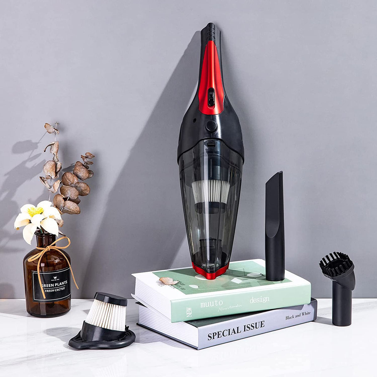 Cordless Car Vacuum Cleaner – Handheld, Rechargeable