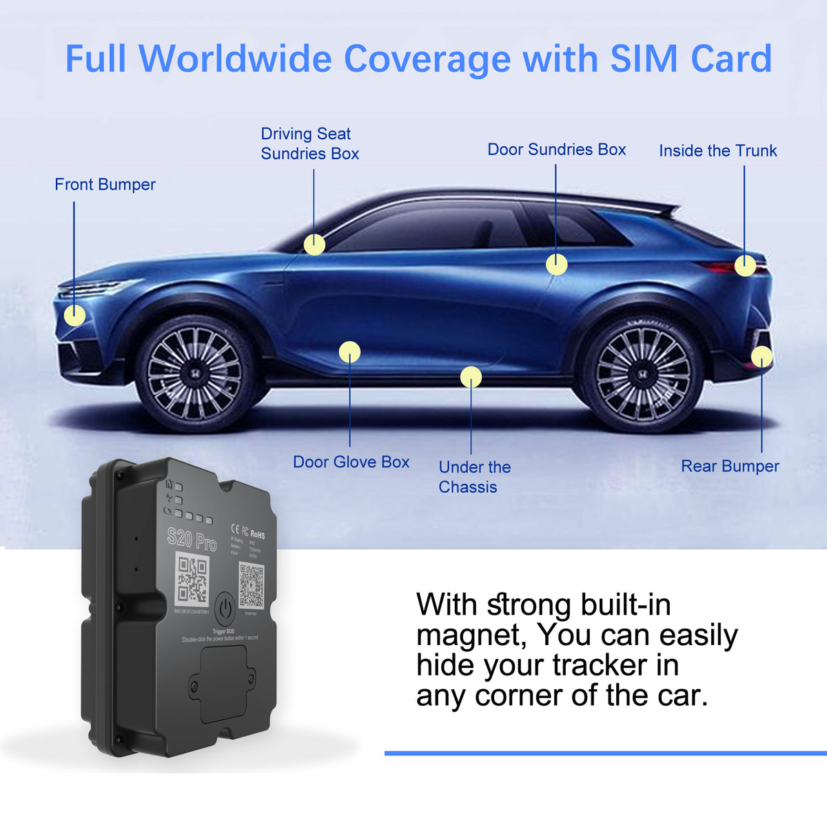 Long Battery 4G GPS Vehicle Tracker - Up To 30 Days Standby, Real-Time Tracking, Magnetic & Waterproof, Subscription Required - image 4