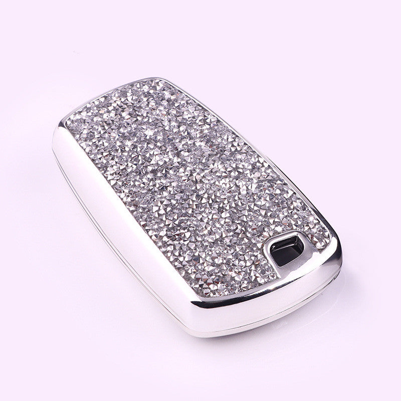 Glitter key fob case for Nissan keys - image 2