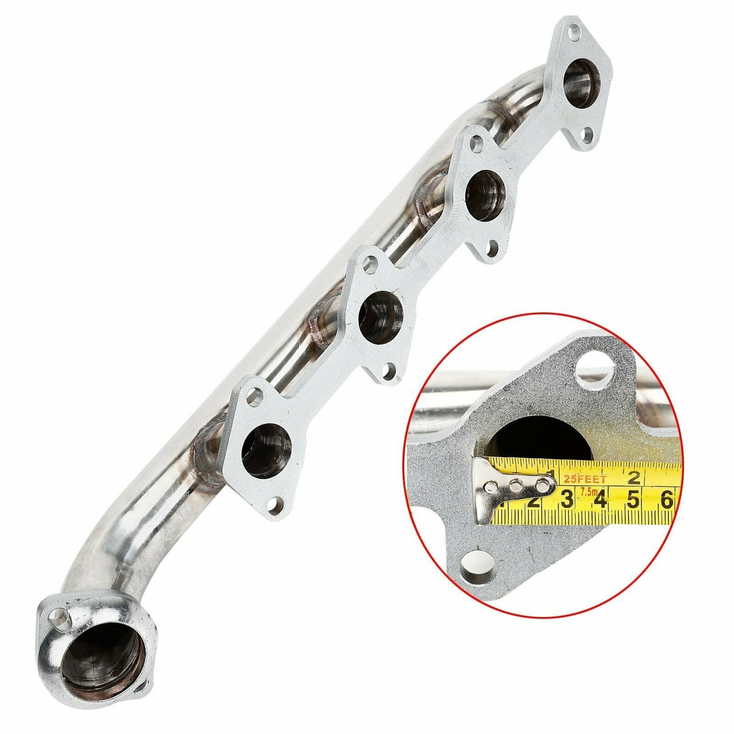Exhaust Manifold Header For 03-07 Ford Powerstroke F250 F350 6.0  Ban The Sale Of Amazon&Temu