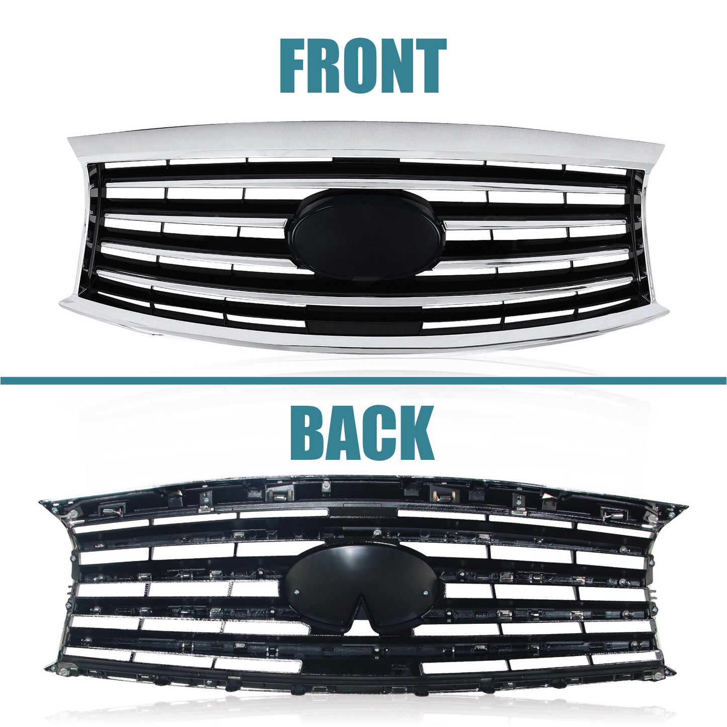 Front Grill For 2013 INFINITI JX35 14-15 INFINITI QX60 With Camera Option