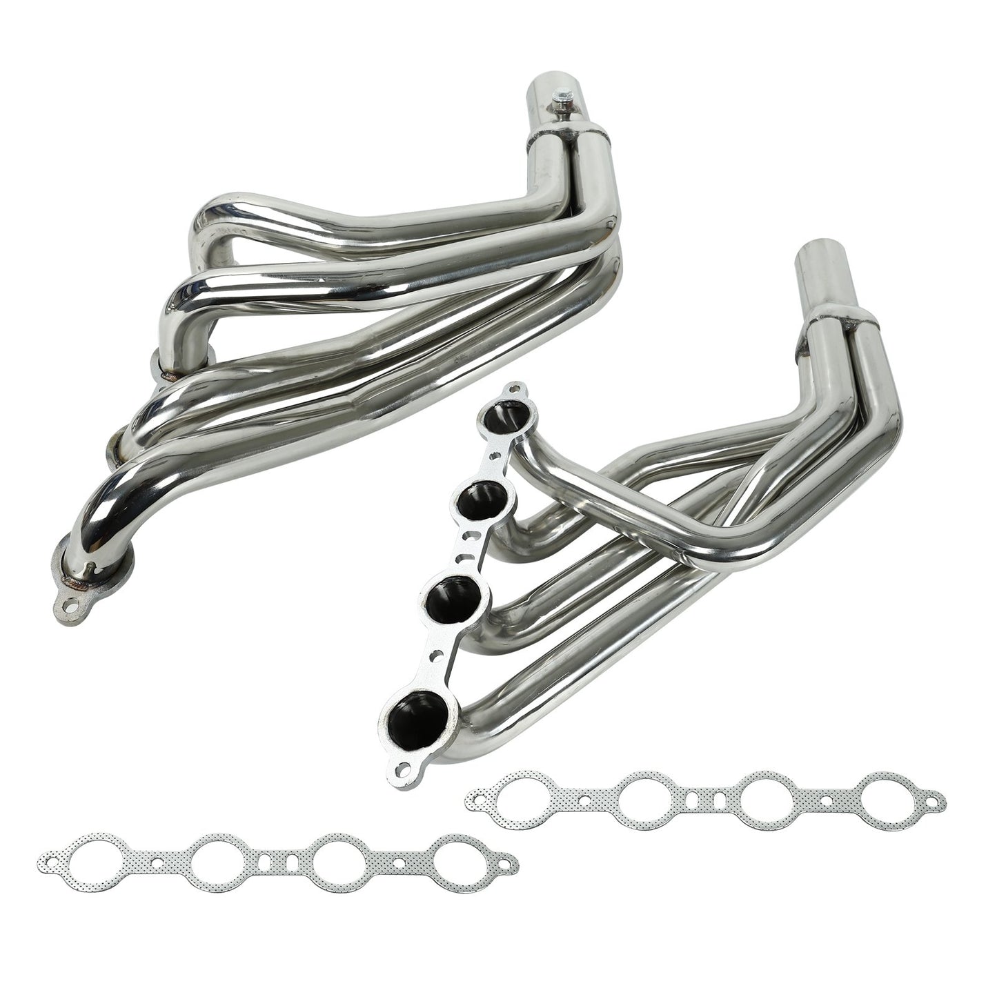 Exhaust Manifold Header For Ford 79-93 Fox Body Mustang 94-04 Mustang 4.8 5.3   Ban The Sale Of Amazon&Temu