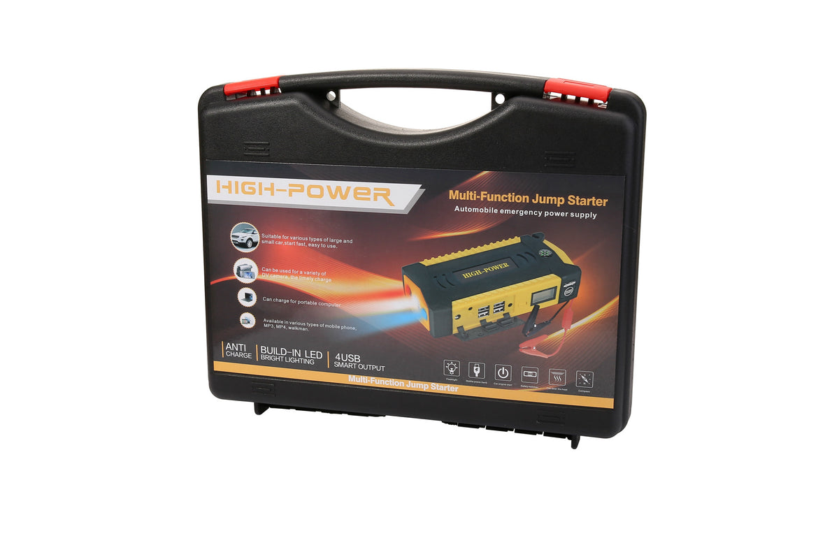 Multi-Function Car Jump Starter With Hammer And USB Ports - image 2