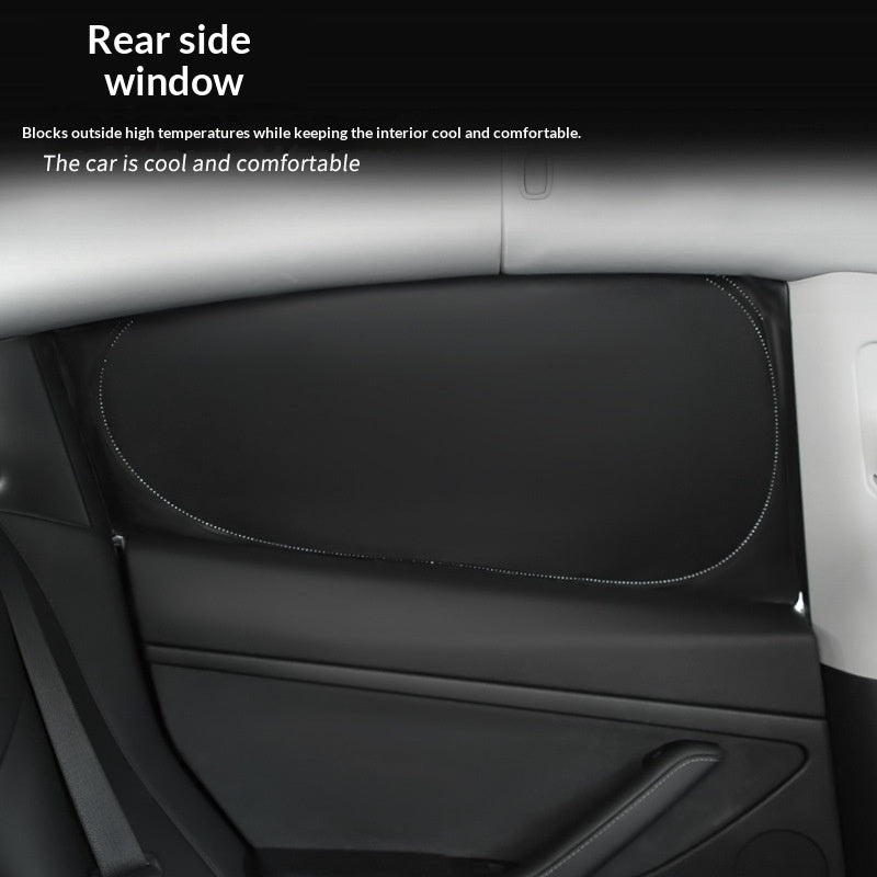 Heat-Insulating Window Sunshade Set for Tesla Model Y - image 2