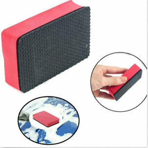 Clay sponge for car paint decontamination