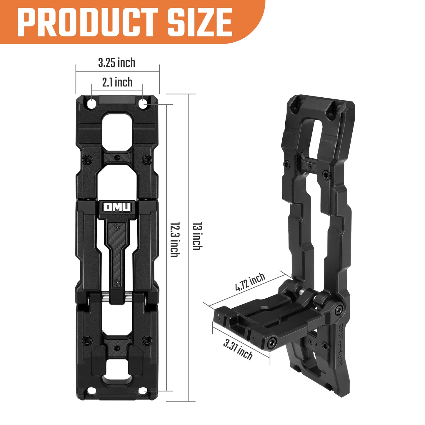 Door Hinge Step For 2007-2025 Wrangler & 2020-2025 Gladiator