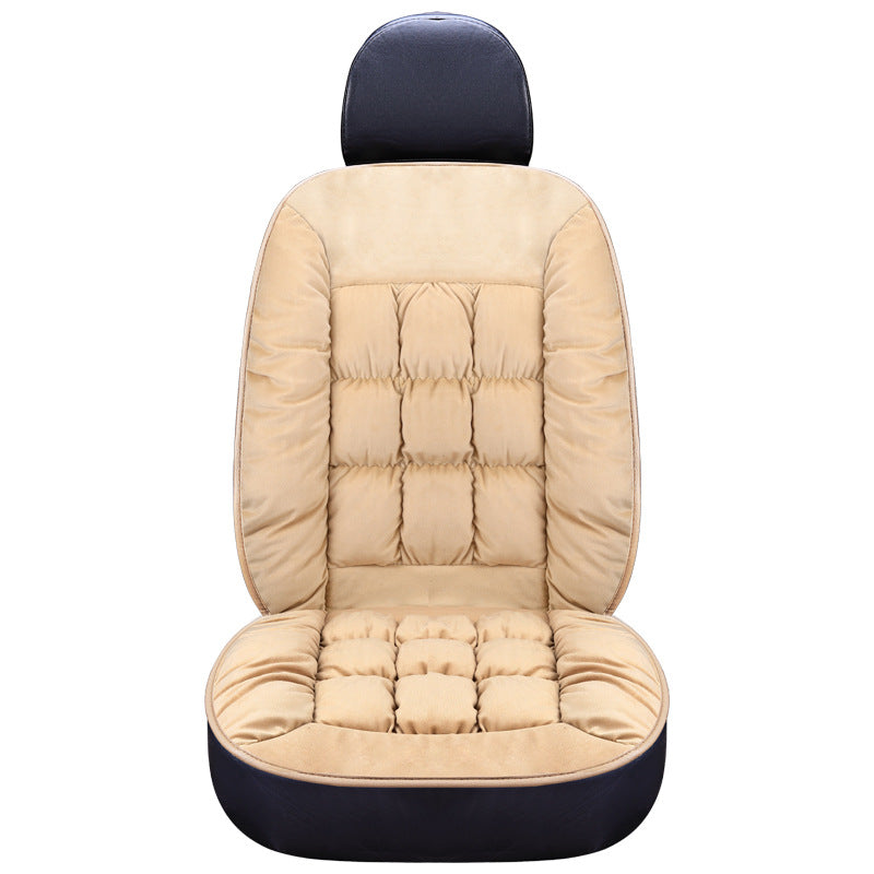 Plush car seat cushion, single seat - image 2