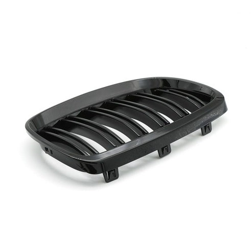 For BMW E92 E93 2007-2010 Gloss Black Front Kidney Grille Style 328i 335i Coupe