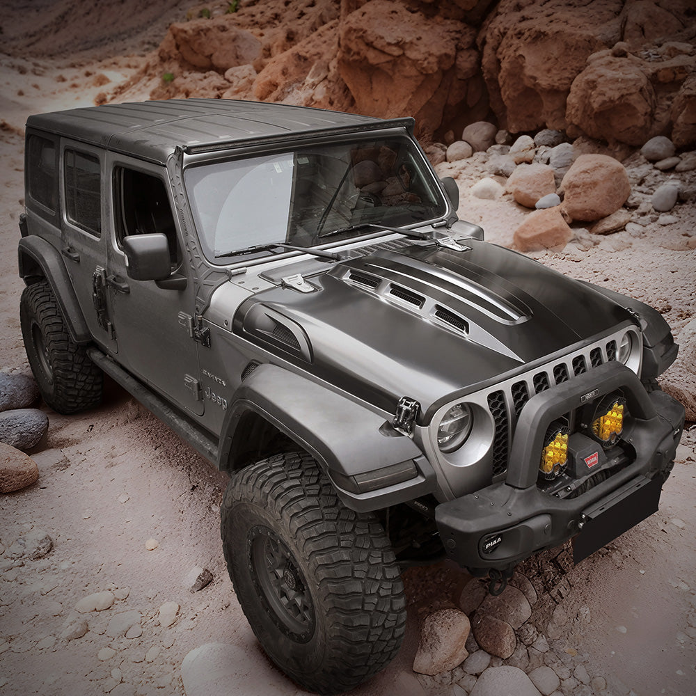 Hood Compatible With 2018 Wrangler