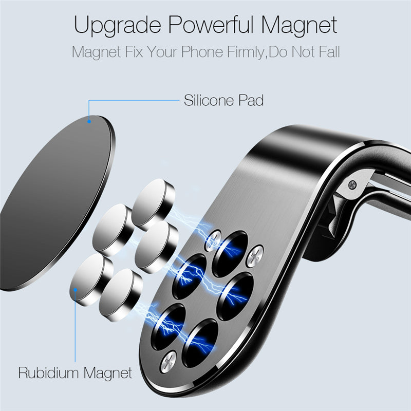 Magnetic Car Phone Holder for Air Vent Mount - image 7