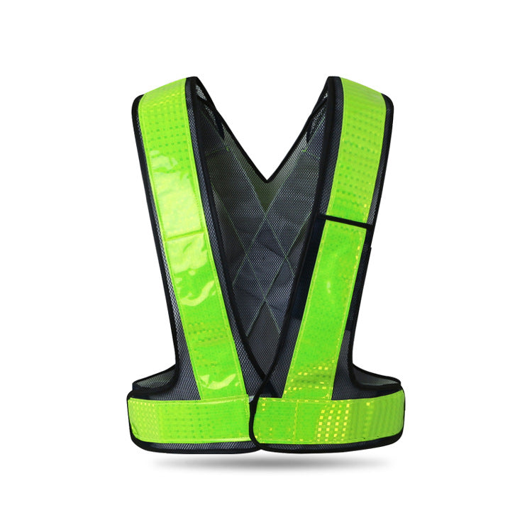 Fluorescent Reflective Safety Vest - image 2