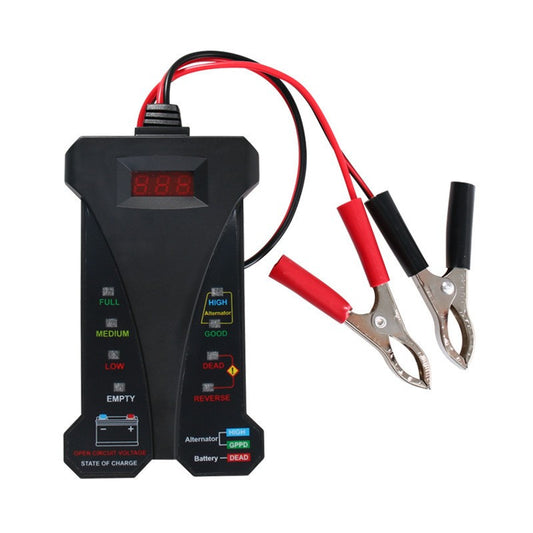 Car Battery Tester 12V – Digital LCD with Voltmeter - YB446