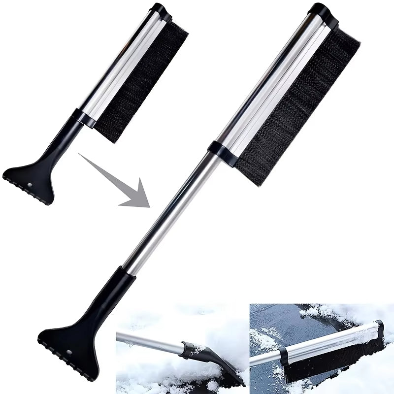 Extendable Snow Brush and Snow Shovel