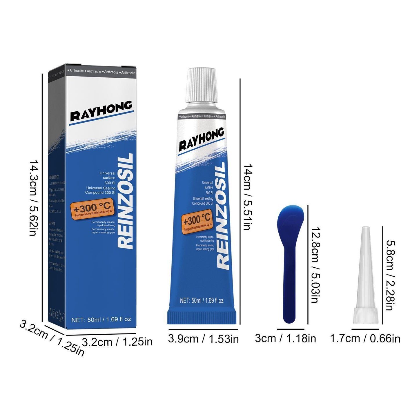 Leihong Engine Sealant, Automobile Metal Fuel Tank Oil Pan Cylinder Gasket Oil Resistant And High Temperature Resistant Automobile Maintenance Sealant