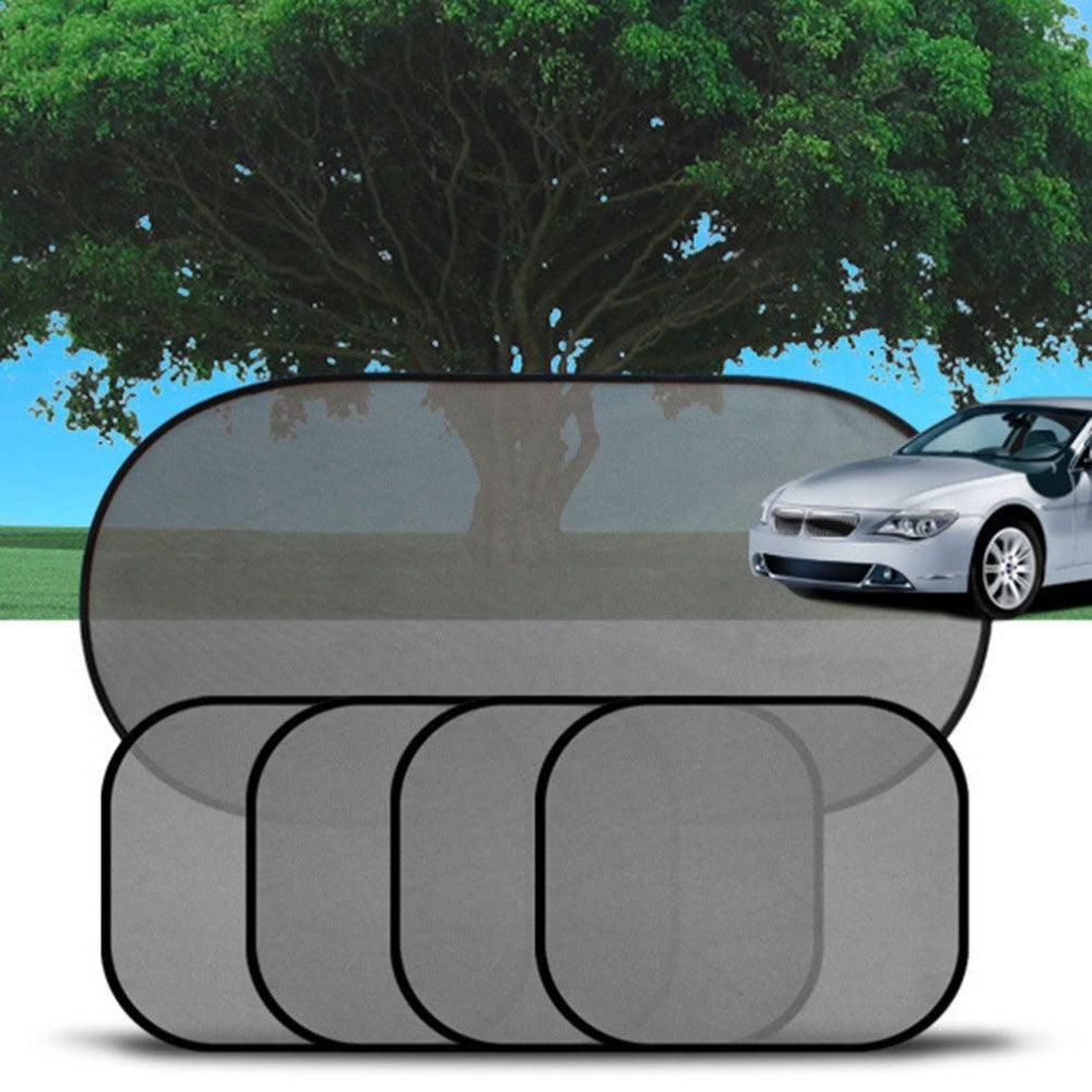 Pack of 5 Mesh Side Window Sunshades for Car - image 4