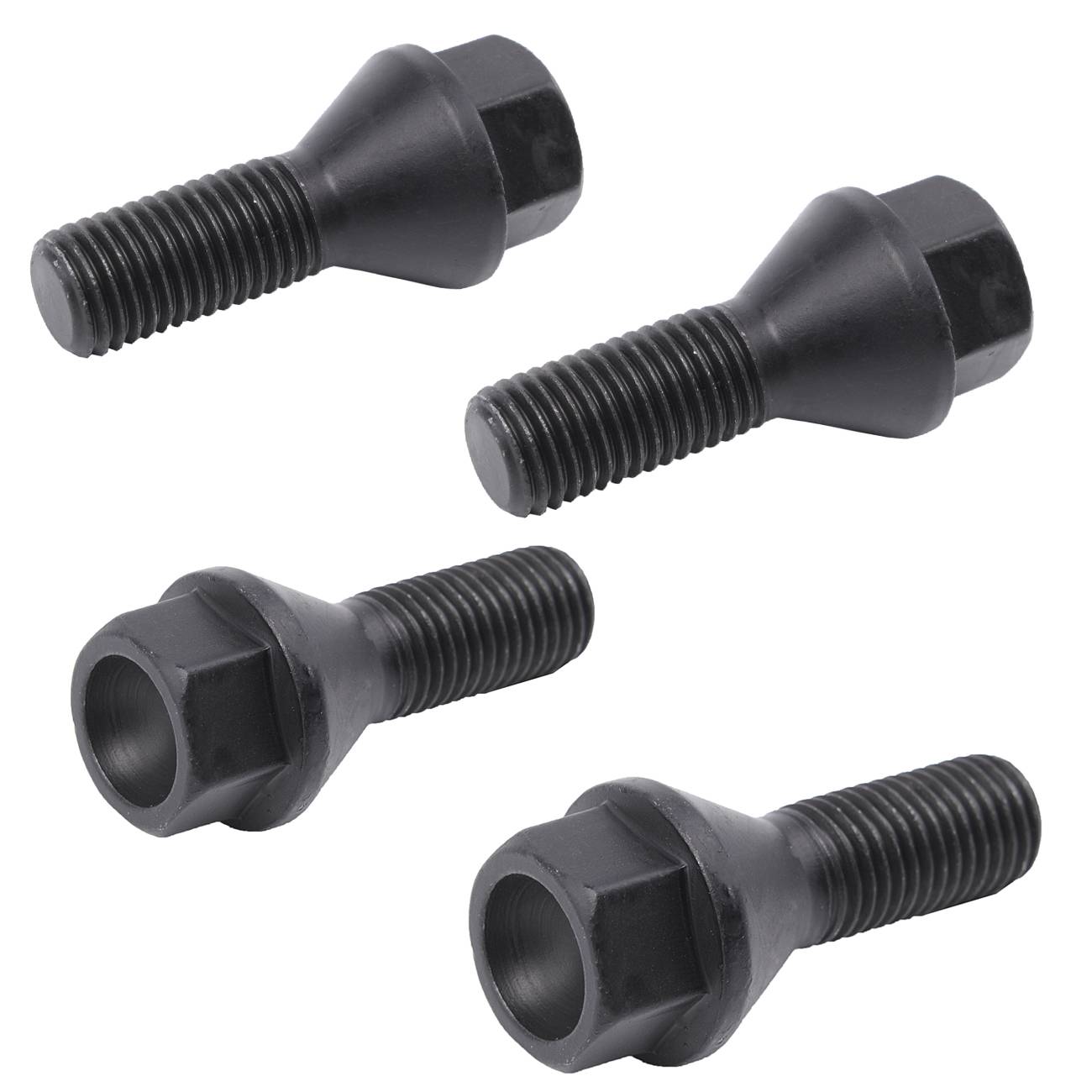New 4PCS Wheel Lug Bolts Nuts FOR BMW E46 E90 E39 E60 E53 325i 36136781150