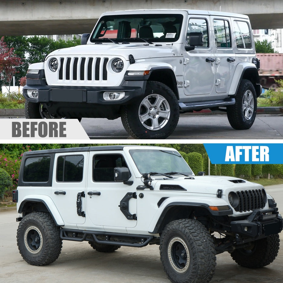 Running Boards Compatible With Wrangler JL