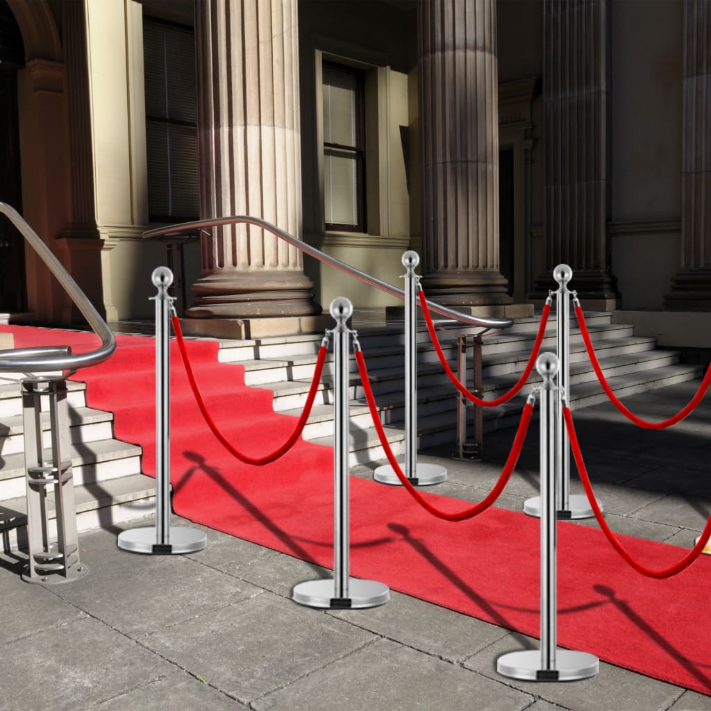 VIP Barrier Stand 3-piece Stainless Steel Golden   VIP