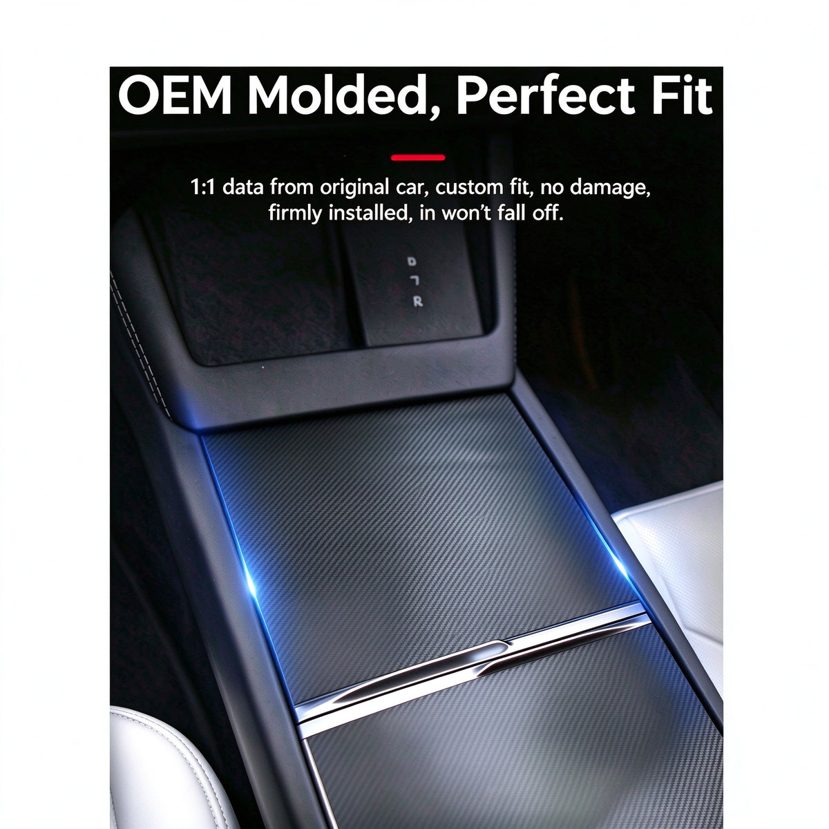 Centre Armrest Protective Cover for Refreshed Tesla Model 3 - image 7