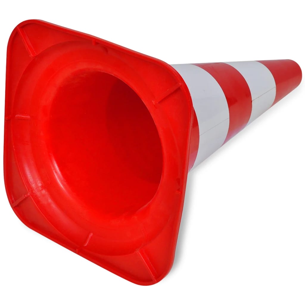 Traffic Cones, 10 pcs., Reflective and 50 cm