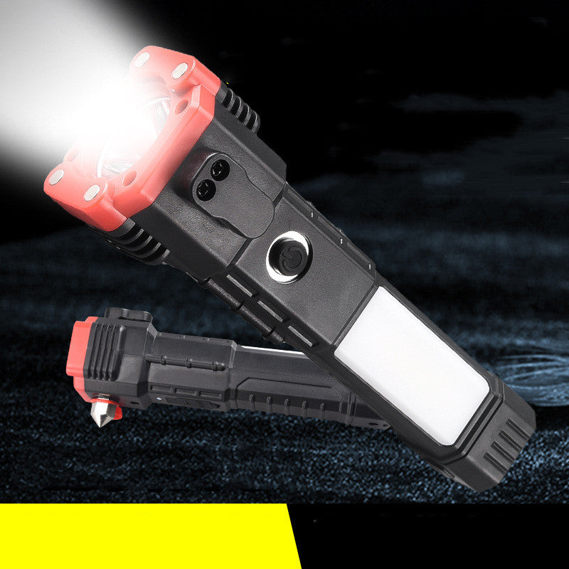 Multifunctional Car Emergency Hammer Torch With USB Charging - image 7