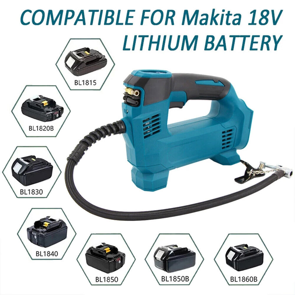 For 18V Cordless Inflator Body Only Car Digital Tyre Air Compressor