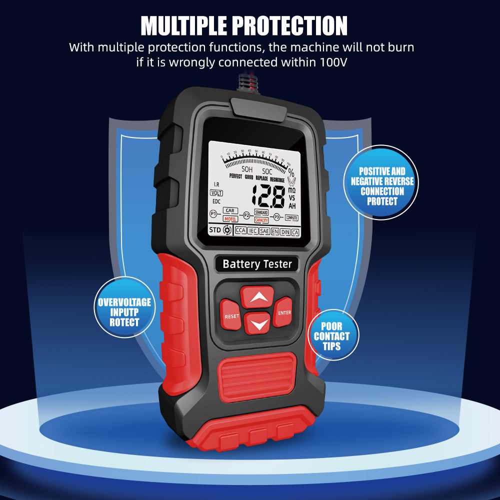 Intelligent Car Battery Internal Resistance Tester
