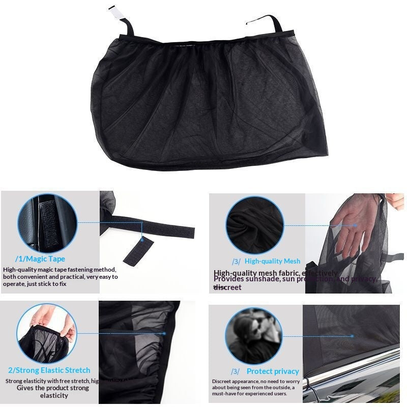 Breathable Car Side Window Mosquito Net - image 8