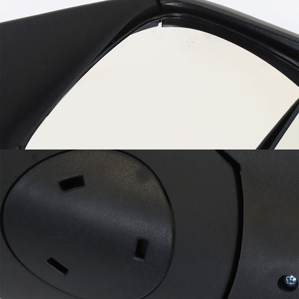 Black Heated Door Mirror For Freightliner Cascadia 2018-2023 Left Driver