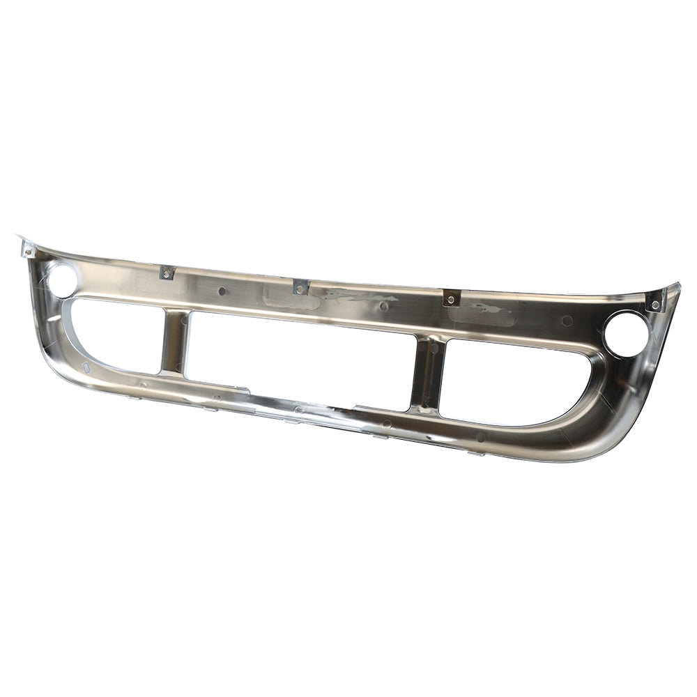 Chrome Front Center Bumper Cover Compatible With Freightliner Cascadia 2008-2017