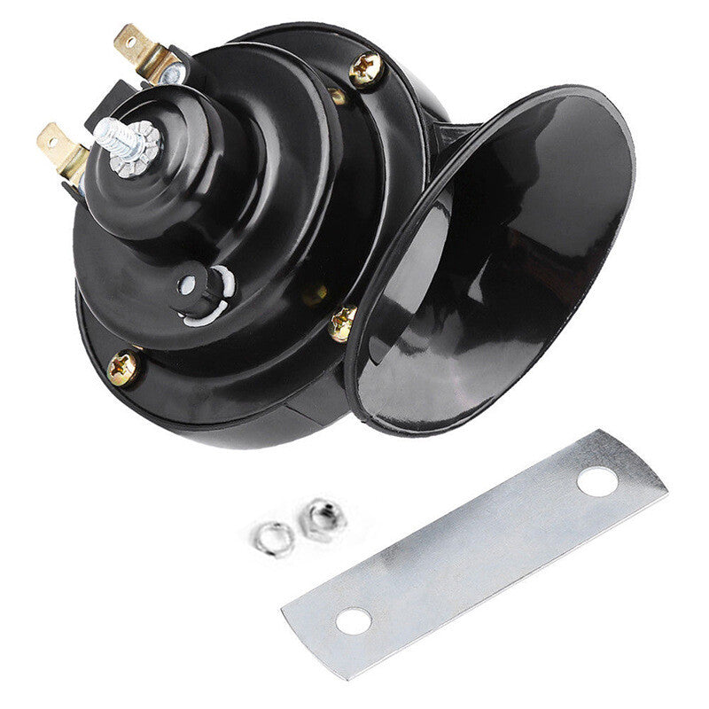300DB 12V Electric Snail Horn Air Horn Raging Sound Fit For Car Boat Truck Train
