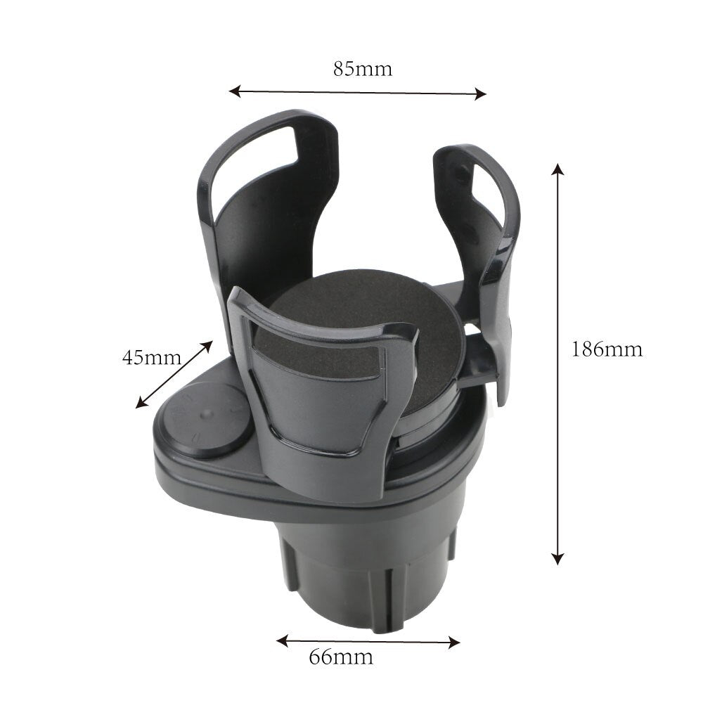 Foldable Car Cup Holder With Storage Organiser - image 4