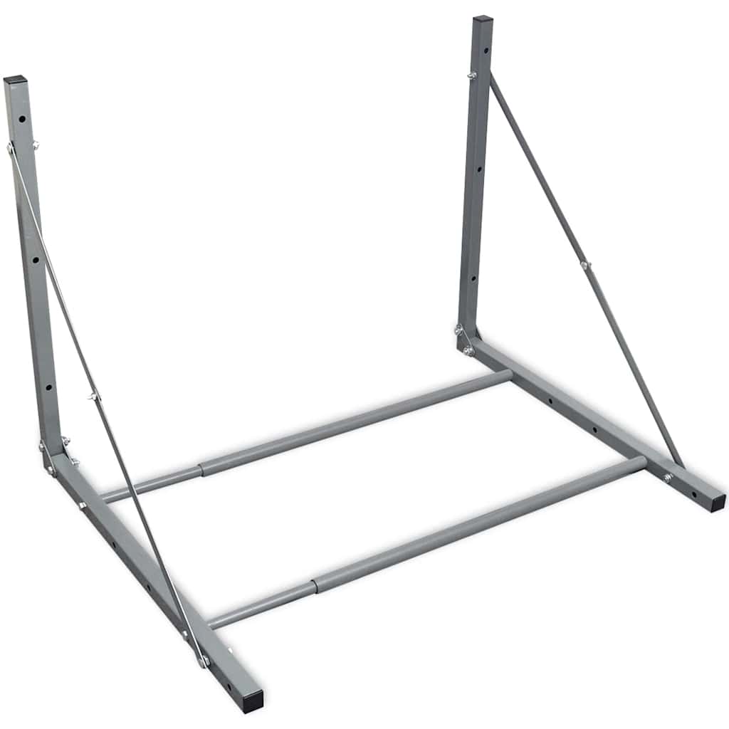 Tire Rack Silver Steel