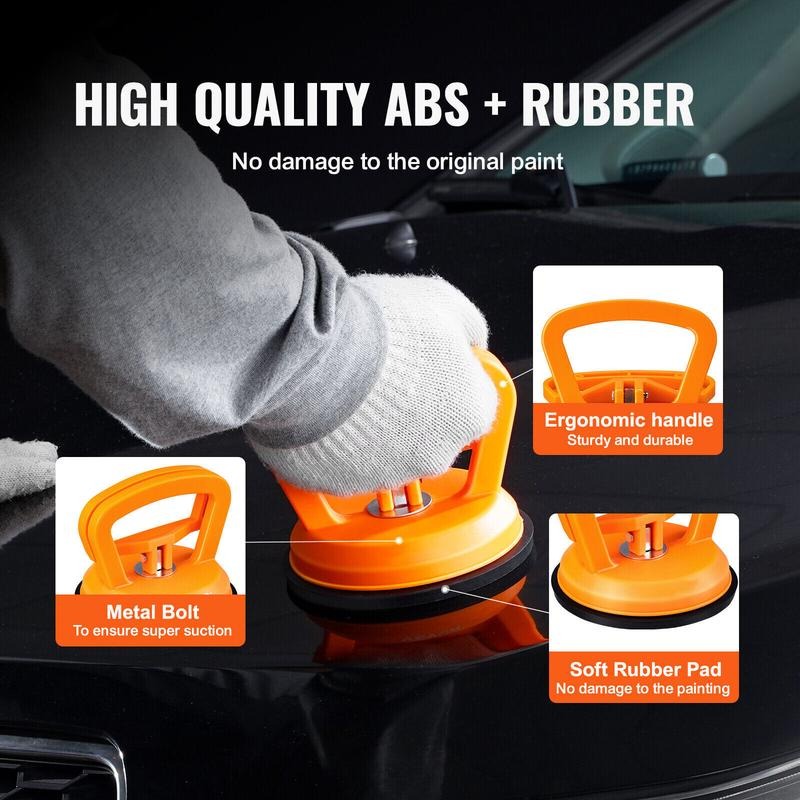 3 Pcs Dent Puller Car Body Panel Suction Cup Set Repair Removal Tool Kit  UK