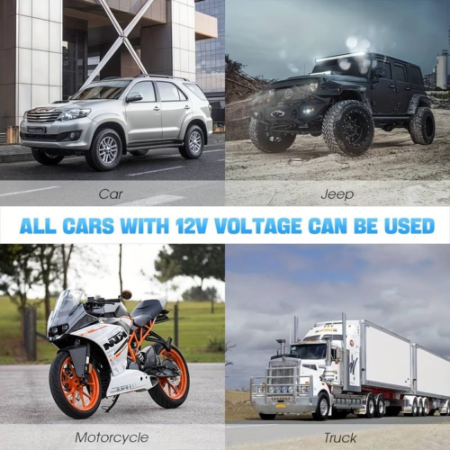 2PC 12V 300DB Super Loud Train Air Horn Waterproof Motorcycle Car Truck SUV Boat
