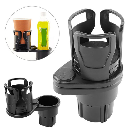 Foldable Car Cup Holder With Storage Organiser