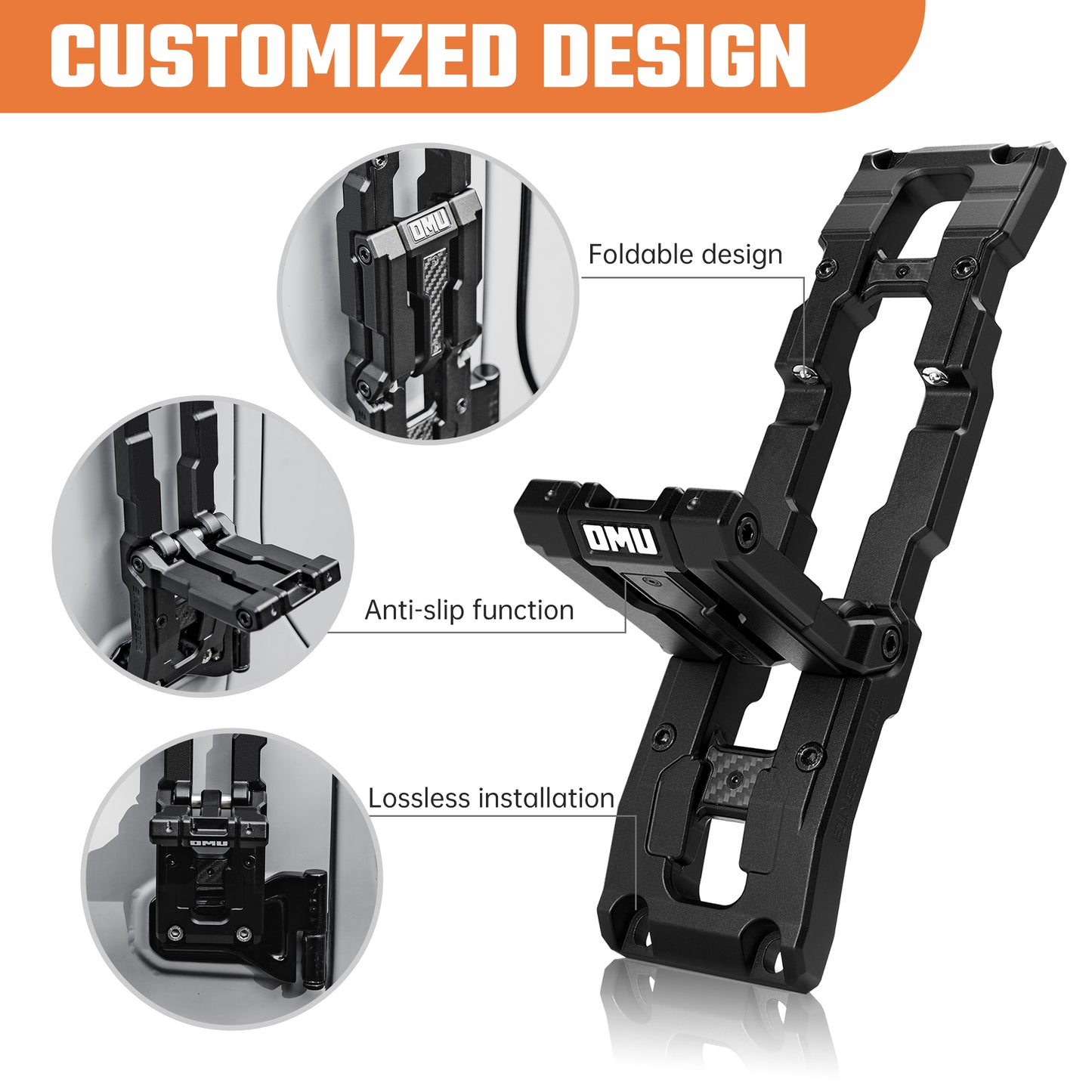 Door Hinge Step For 2007-2025 Wrangler & 2020-2025 Gladiator