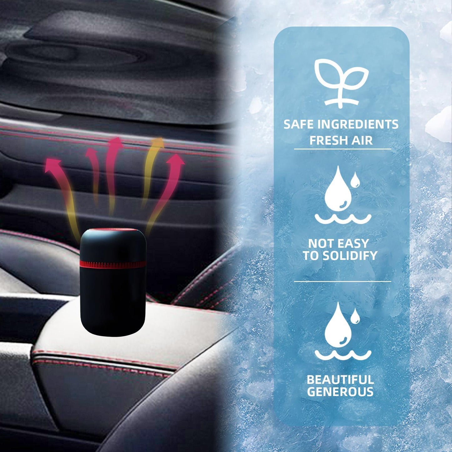 Leihong Snow Removal Machine, Portable Heater For Defogging, De-icing, And Rapid Snow Melting Of Car Windshields