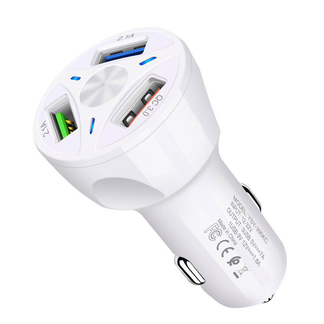 3-Port USB Car Charger – Quick Charge 3.0 - image 3