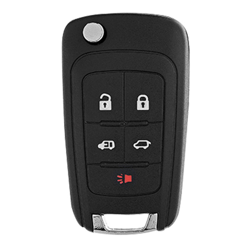 Flip key shell for Vauxhall remote keys, 2 to 5 buttons