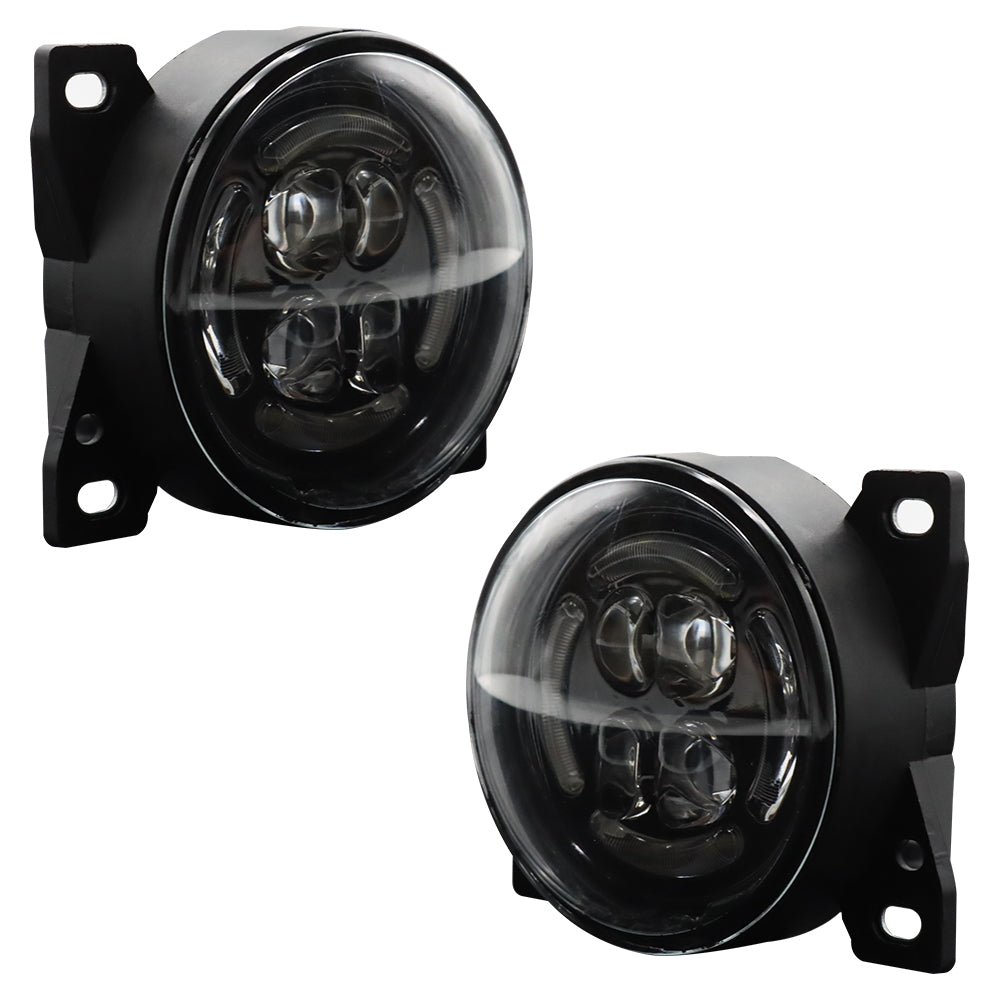 1 Pair LED Fog Lights Compatible With 2011-2015 Peterbilt 587 2014-2021 Kenworth T660