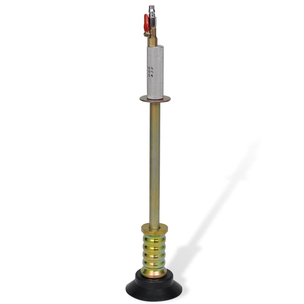 Pneumatic drive shaft air extraction with slide hammer