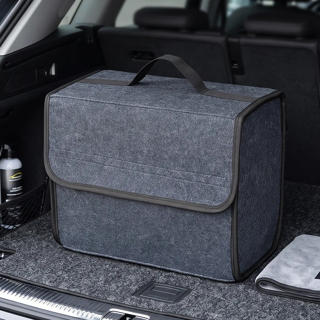 Felt car boot storage boxes, 4-pack - image 3