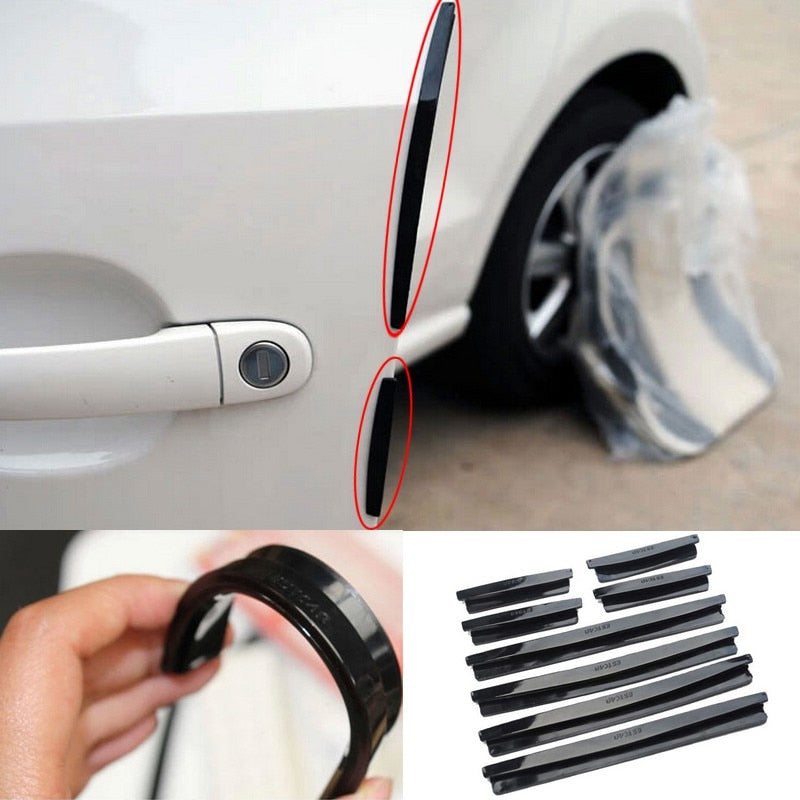 Car door edge guard strips, 8-pack