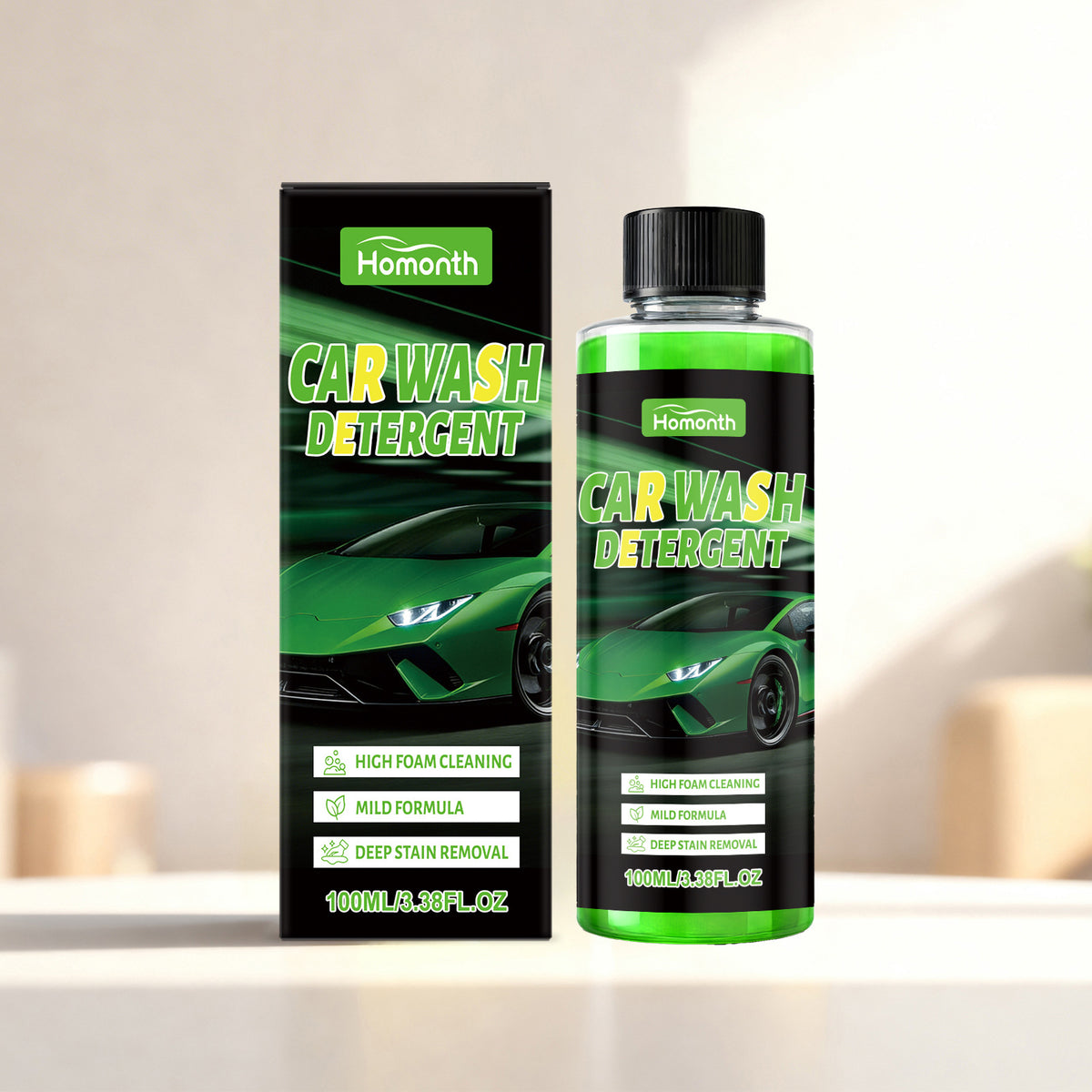 High-foam car wash shampoo concentrate, 100ml