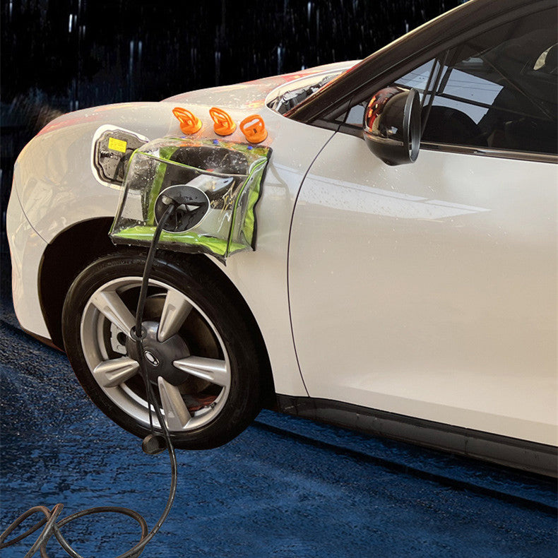 Suction Cup EV Charging Plug Rain Cover