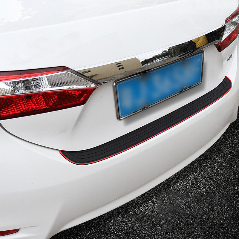 Rear Bumper Protector – Rubber Boot Sill Guard, Universal - image 9